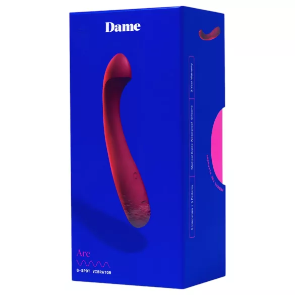 Dame Arc - δονητής σημείου G επαναφορτιζόμενος - ροζ