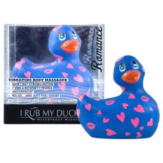   My Duckie Romance 2.0 - αδιάβροχος κλειτοριδικός δονητής (μπλε-ροζ)