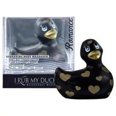   My Duckie Romance 2.0 - δονητής κλειτορίδας - αδιάβροχος - μαύρο/χρυσό