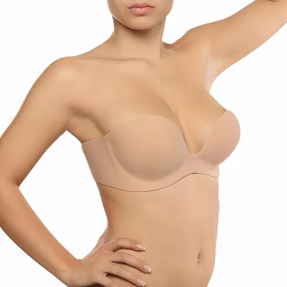 Bye Bra - push-up σουτιέν με ενίσχυση - αόρατο - nude