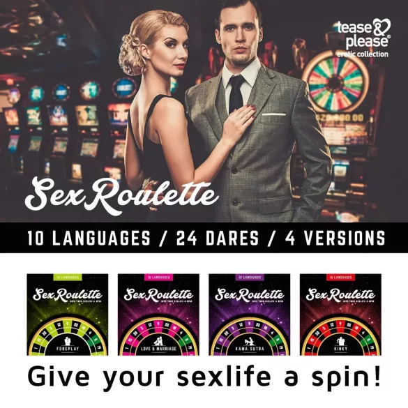 Sex Roulette Love & Married - ερωτικό επιτραπέζιο για ζευγάρια - 10 γλώσσες