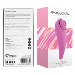   FEELZTOYS Femmegasm - dobíjecí, vodotěsný vaginální a klitorální vibrátor (růžový)