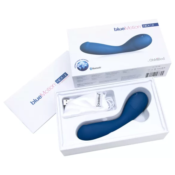 OhMiBod Bluemotion Nex 2 - Δονητής σημείου G με έλεγχο μέσω εφαρμογής (μπλε)