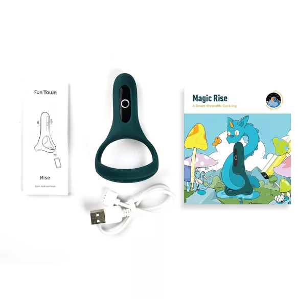 Magic Motion Rise - δονητικός δακτύλιος πέους με app - επαναφορτιζόμενος