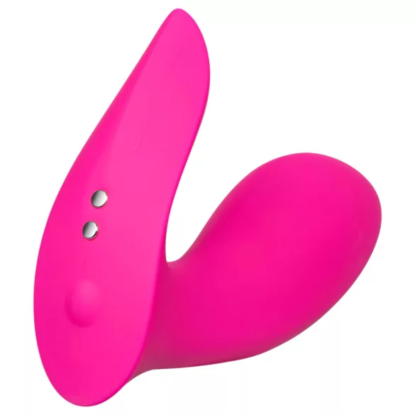 LOVENSE Flexer Panty - επαναφορτιζόμενος δονητής 2 σε 1 (ροζ)