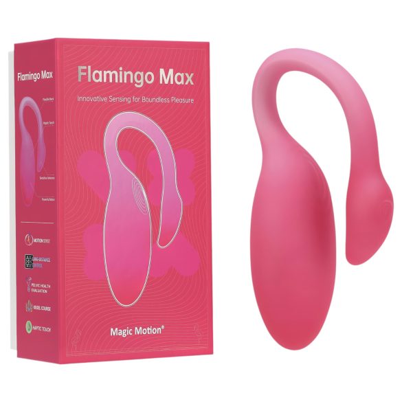 Magic Motion Flamingo Max - έξυπνο δονούμενο αυγό (ροζ)