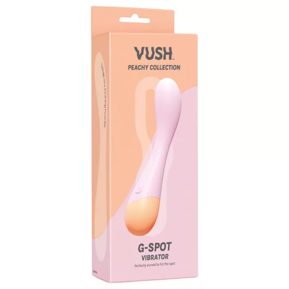 Vush Peachy G-Spot - δονητής σημείου G επαναφορτιζόμενος ροζ